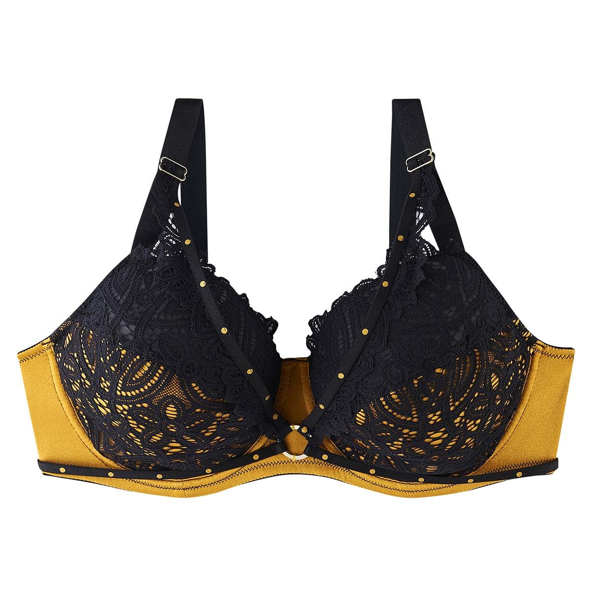 Soutien-gorge corbeille jaune Saltimbanque