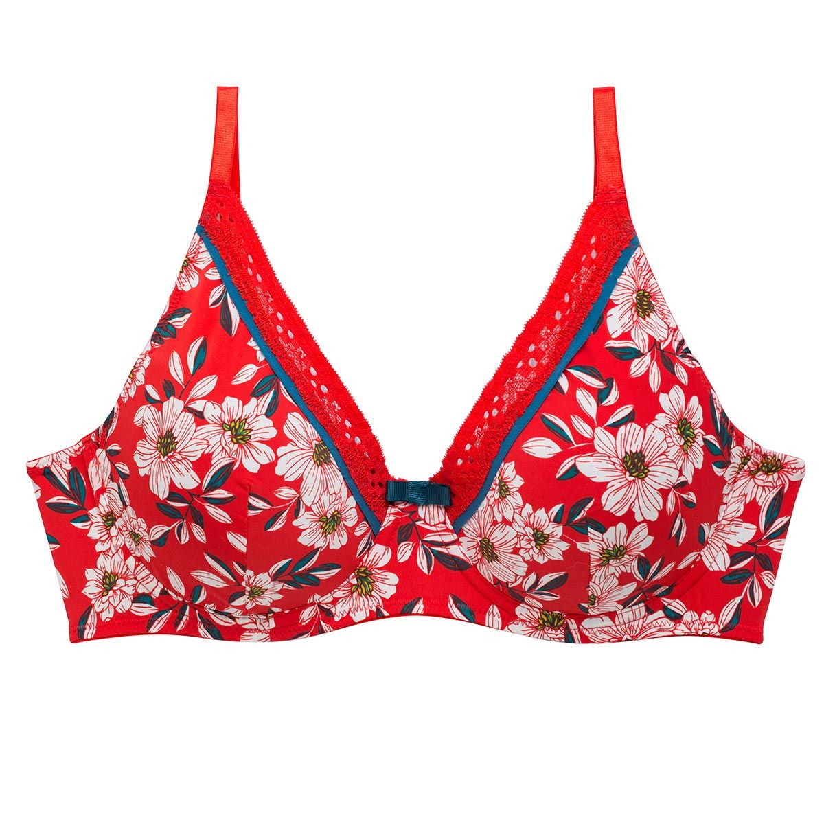 Soutien-gorge grand maintien rouge Incendie