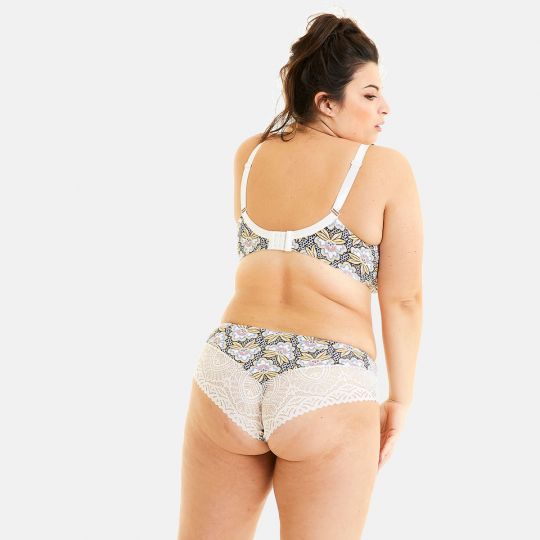 Soutien-gorge grand maintien ivoire Tequila