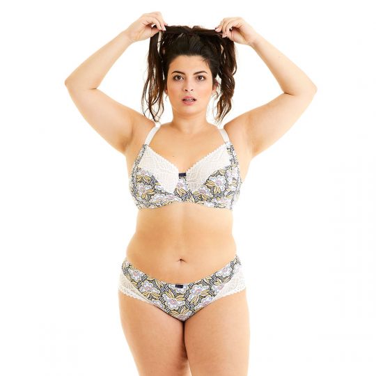 Soutien-gorge grand maintien ivoire Tequila