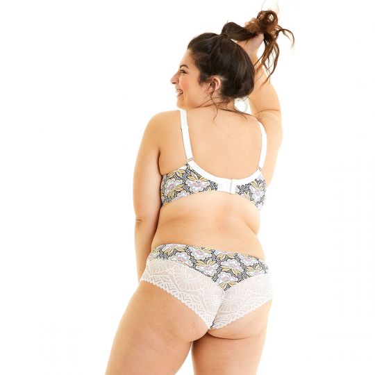 Soutien-gorge grand maintien ivoire Tequila