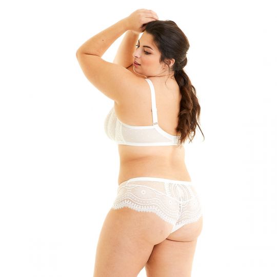 Soutien-gorge grand maintien ivoire Pièce Montée - vue 2