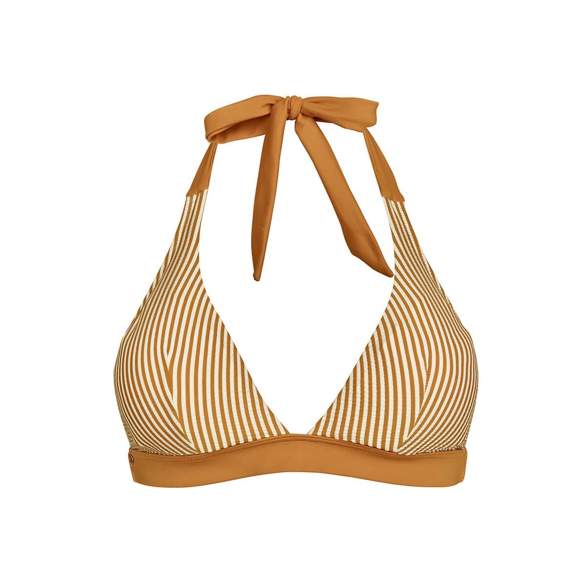 Haut de maillot triangle marron Sable - Pomm'Poire - Modalova