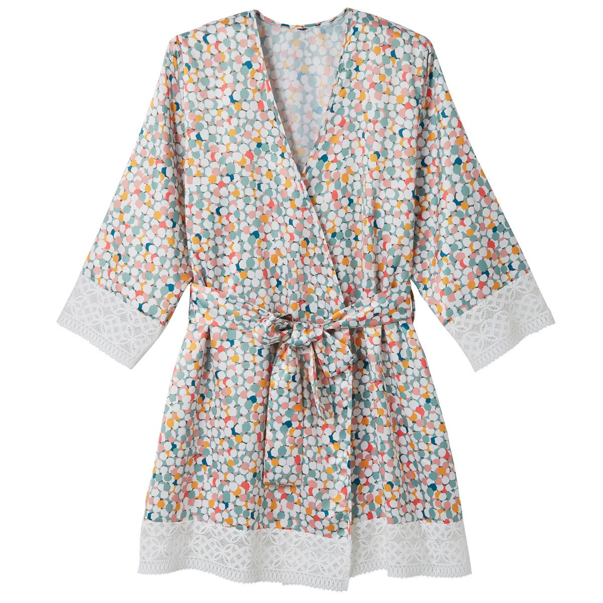 Kimono imprimé Meringue