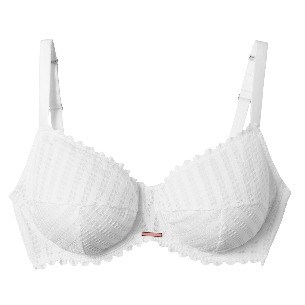 Soutien-gorge grand maintien blanc Speculoos - Pomm'Poire - Modalova