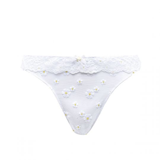 Tanga blanc Sourire