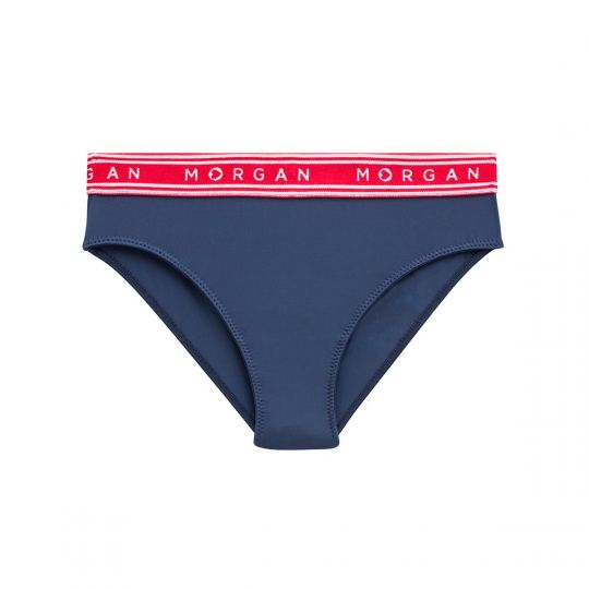Lot de 2 slips en microfibre bleu Jess