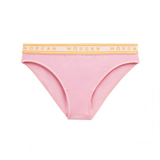 Lot de 2 slips en coton orange Ines