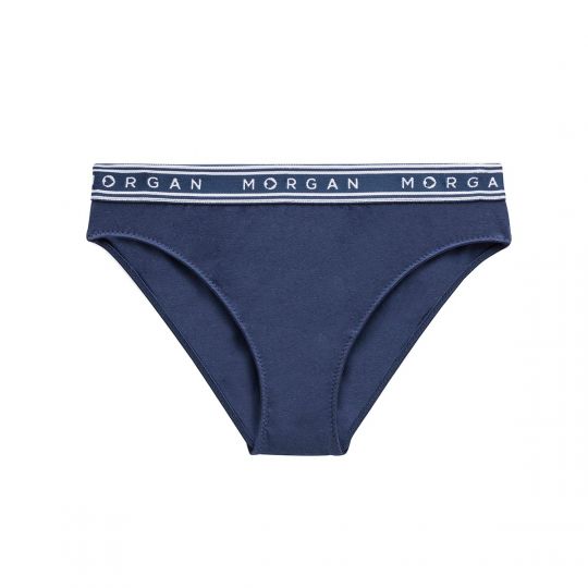 Lot de 2 slips en coton blanc Ines