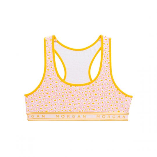 Brassière orange Ines