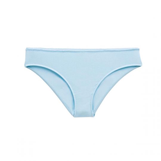 Lot de 2 slips en coton bleu Clem
