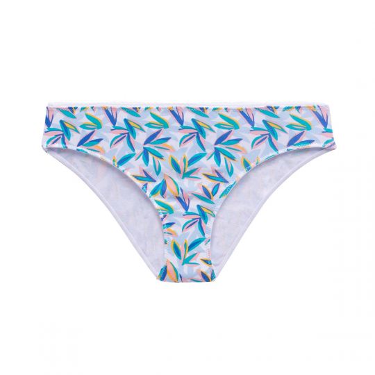 Lot de 2 slips en coton bleu Clem