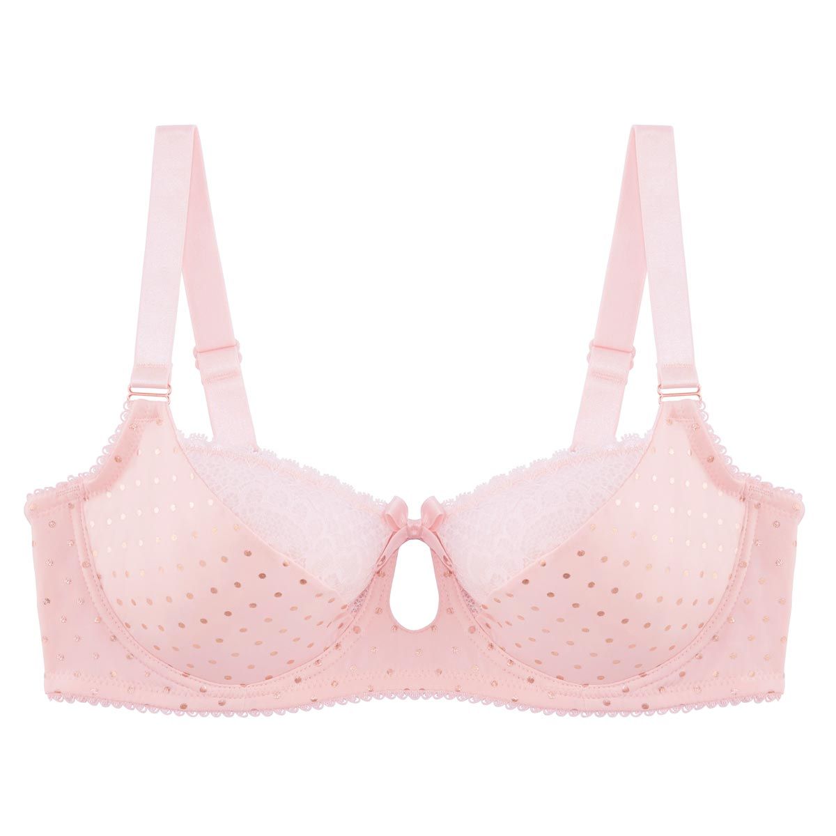 Soutien-gorge grand maintien poudre/cuivre Fantasque