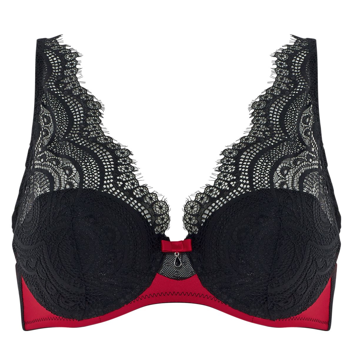 Soutien-gorge ampliforme coque moulée noir Abyme - Pomm'Poire - Modalova