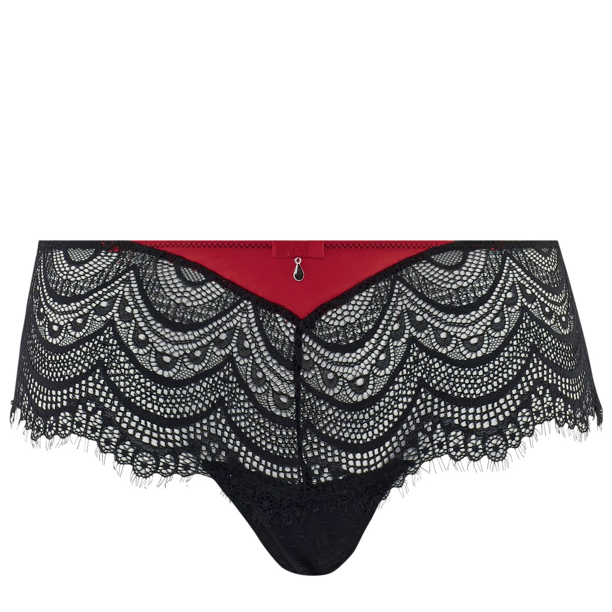 Shorty tanga noir Abyme - Pomm'Poire - Modalova