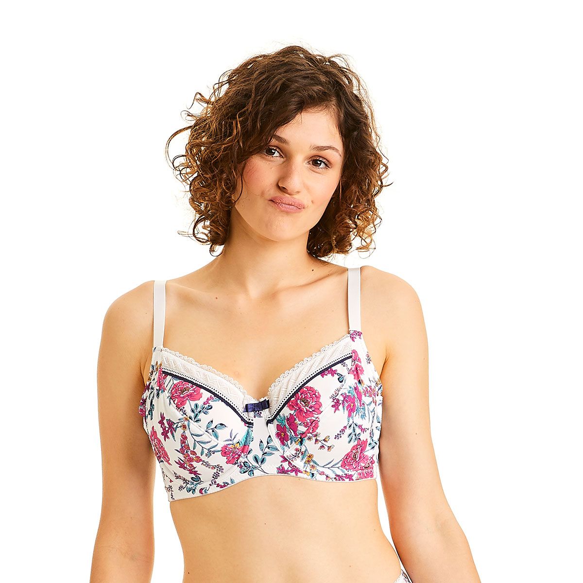 Pomm'Poire Soutien-gorge grand maintien blanc Reflex