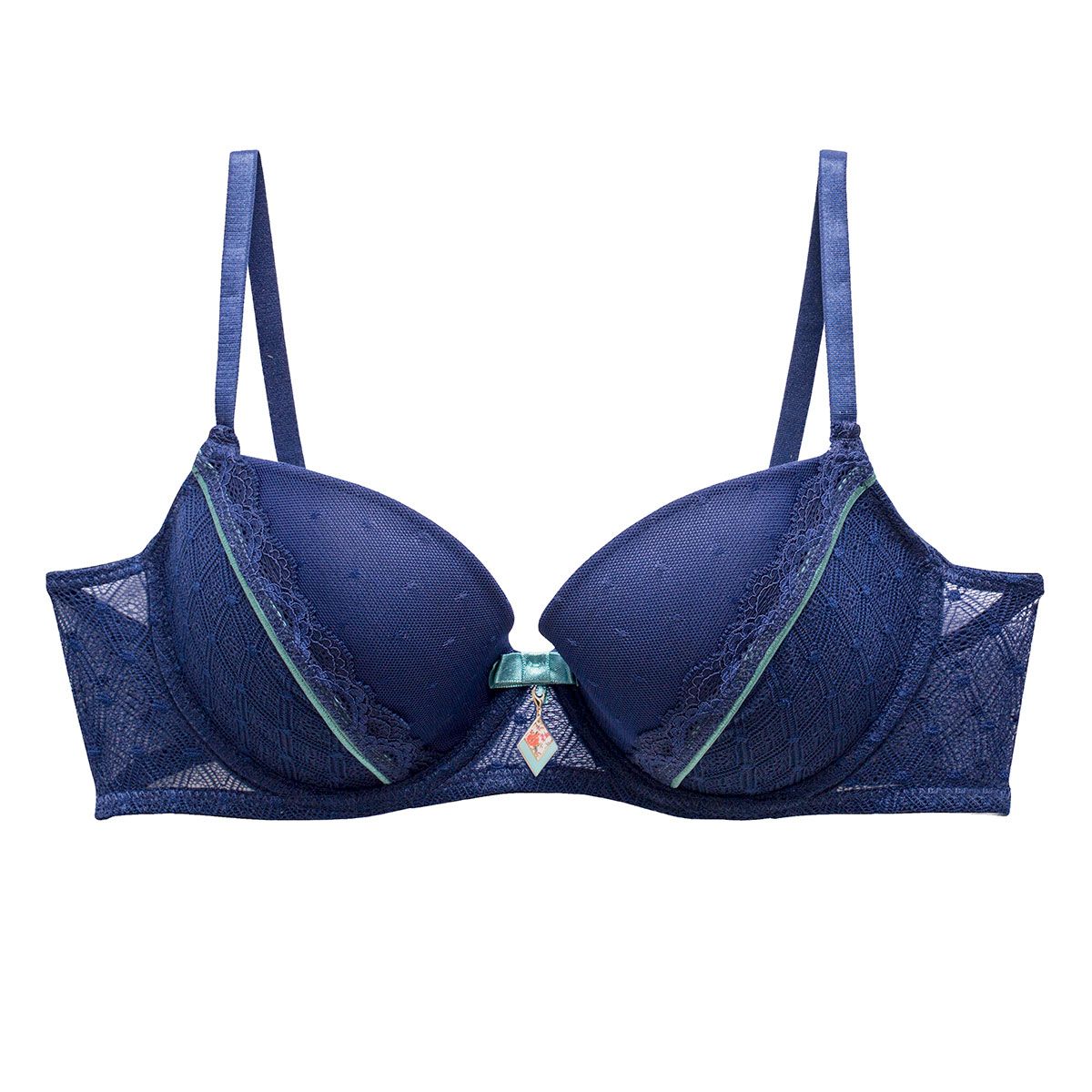 Soutien-gorge ampliforme marine Reveil