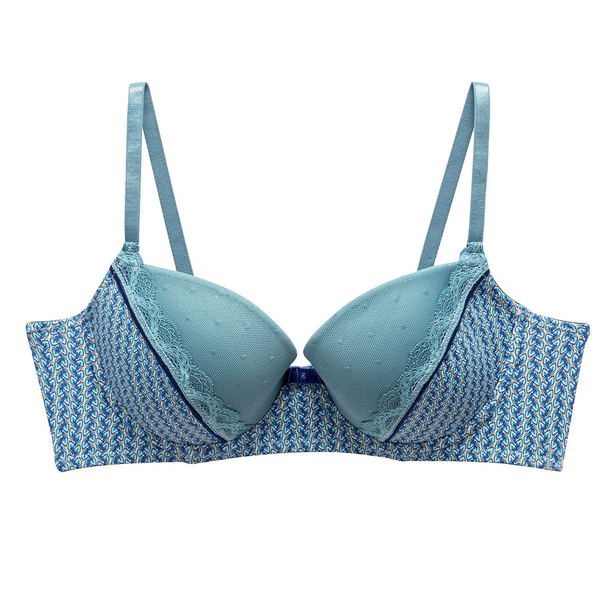Soutien-gorge ampliforme turquoise Rose