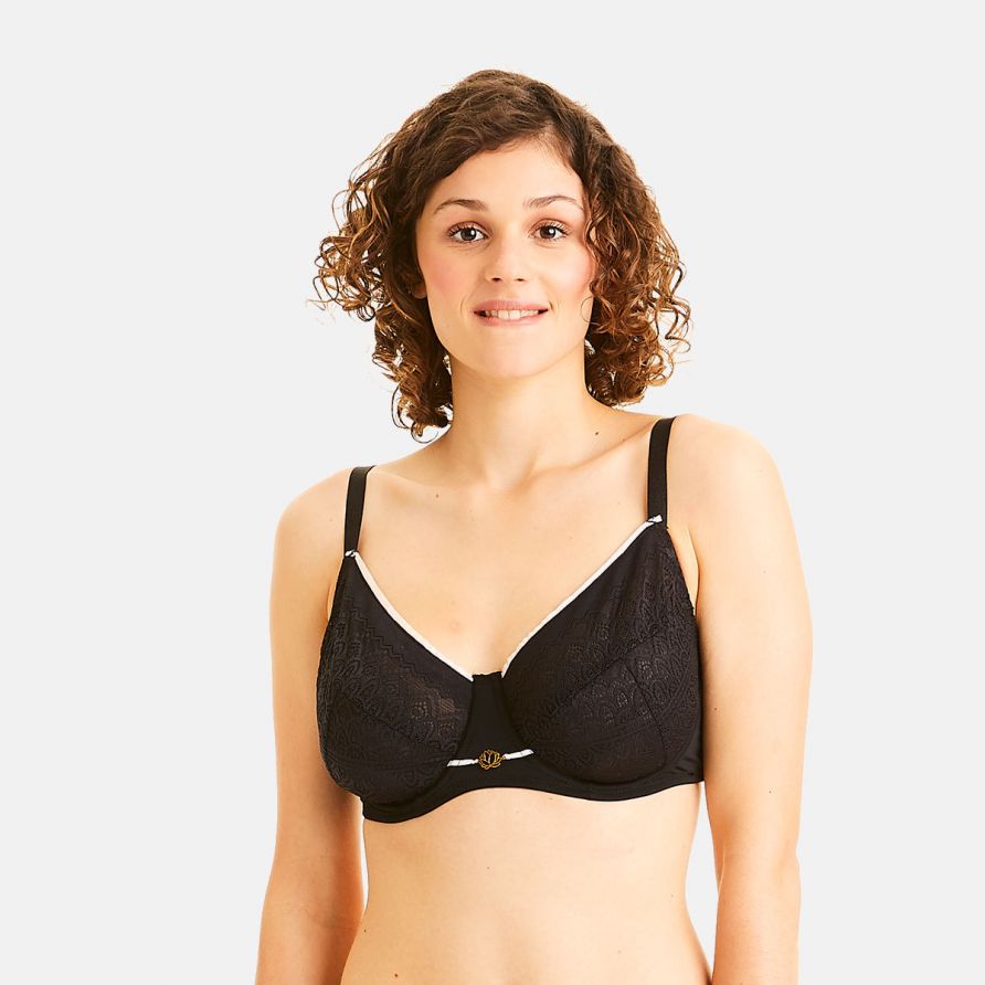 Soutien-gorge grand maintien noir Image