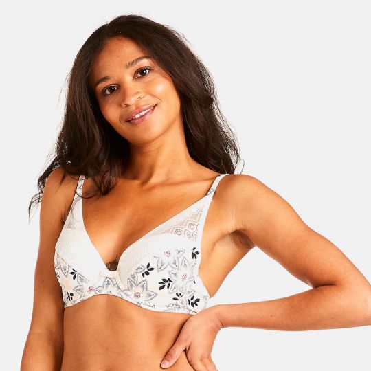 Soutien-gorge ampliforme ivoire Imperatrice