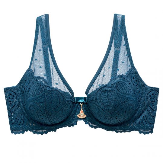 Soutien-gorge ampliforme turquoise Metro