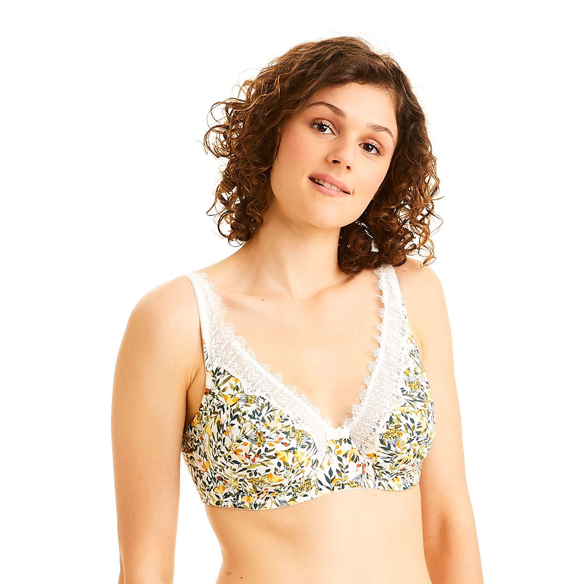 Pomm'Poire Soutien-gorge grand maintien ivoire Pamoison