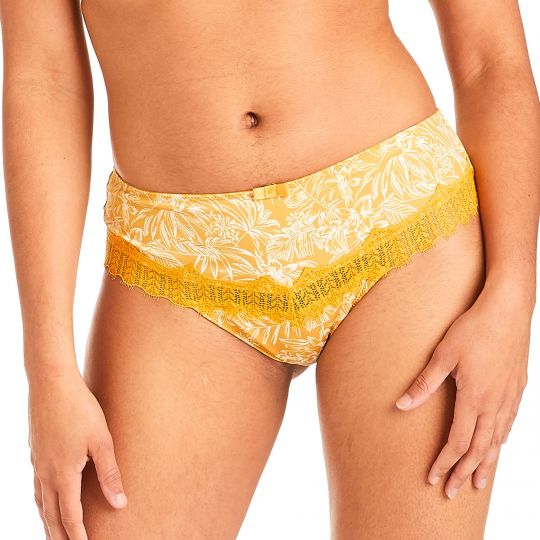 Shorty string jaune Pamoison