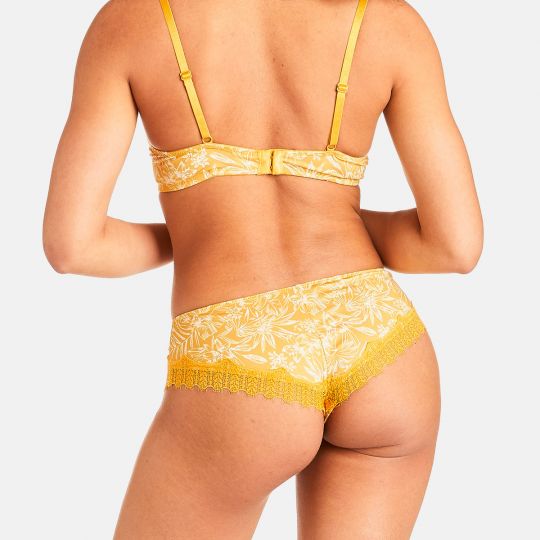 Shorty string jaune Pamoison