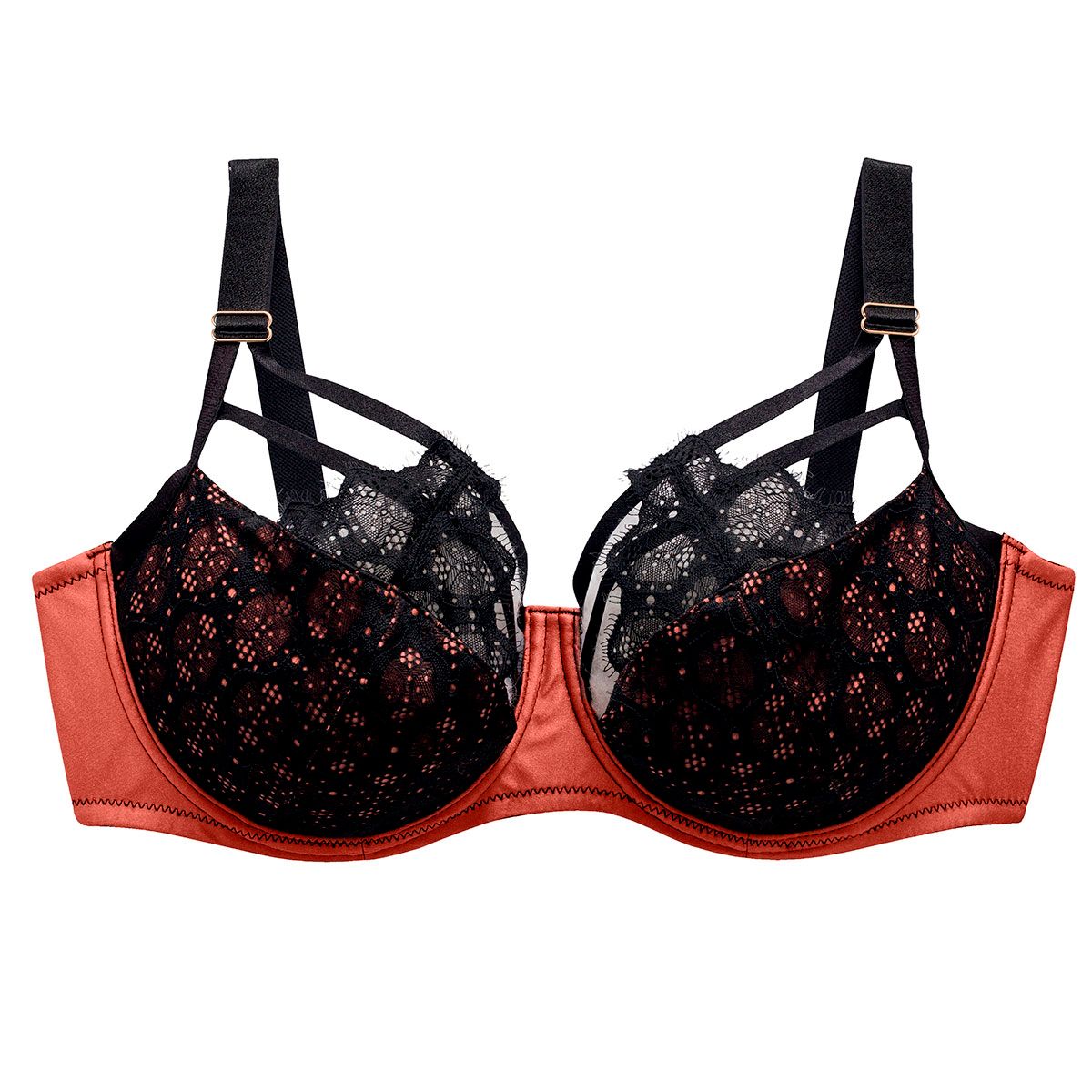 Soutien-gorge grand maintien caramel Foudre - Pomm'Poire - Modalova