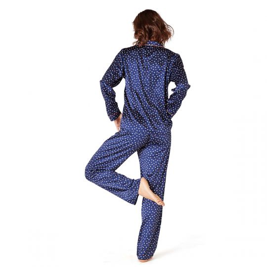 Pantalon de pyjama bleu Brooklyn