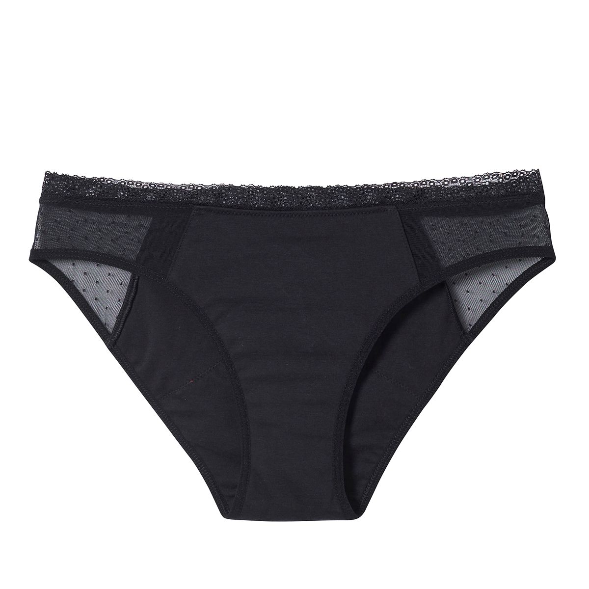 Culotte menstruelle noire Frida