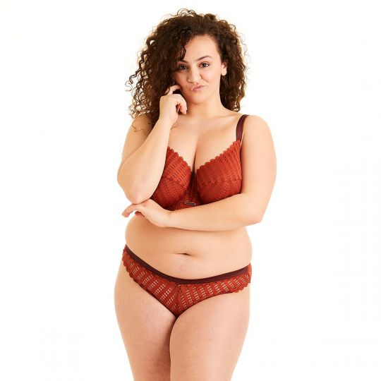 Soutien-gorge grand maintien caramel Speculoos