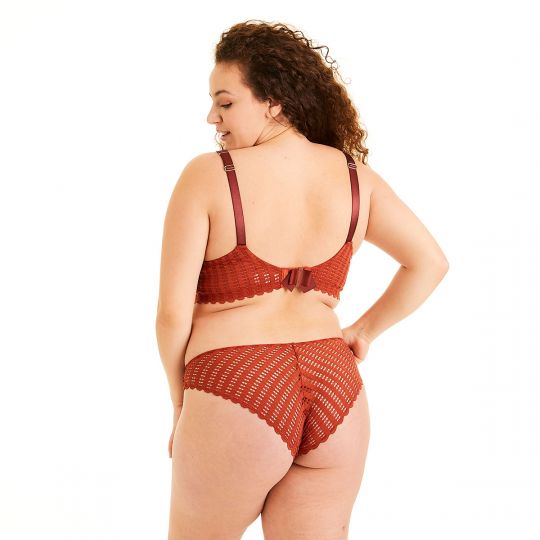 Soutien-gorge grand maintien caramel Speculoos