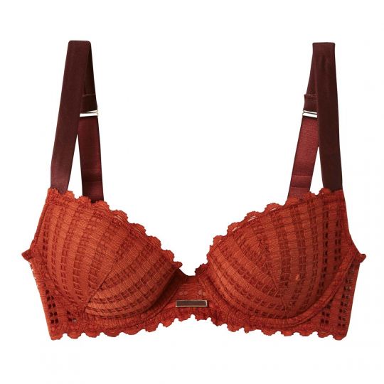 Soutien-gorge ampliforme caramel Speculoos