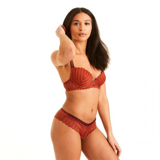 Soutien-gorge ampliforme caramel Speculoos