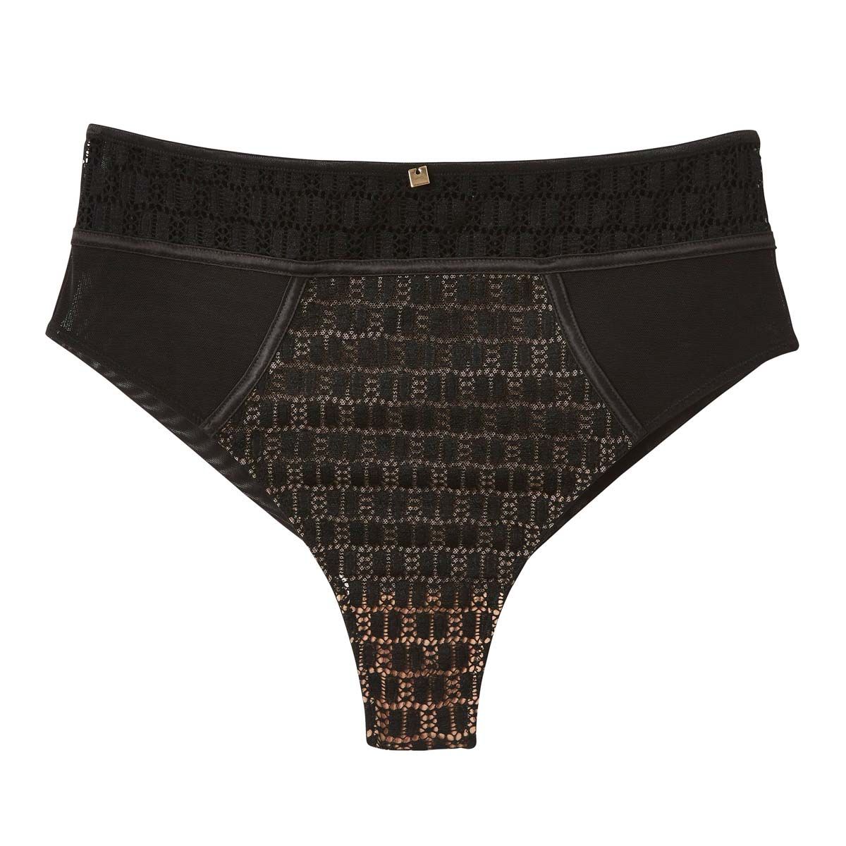 Tanga noir Merveilleux