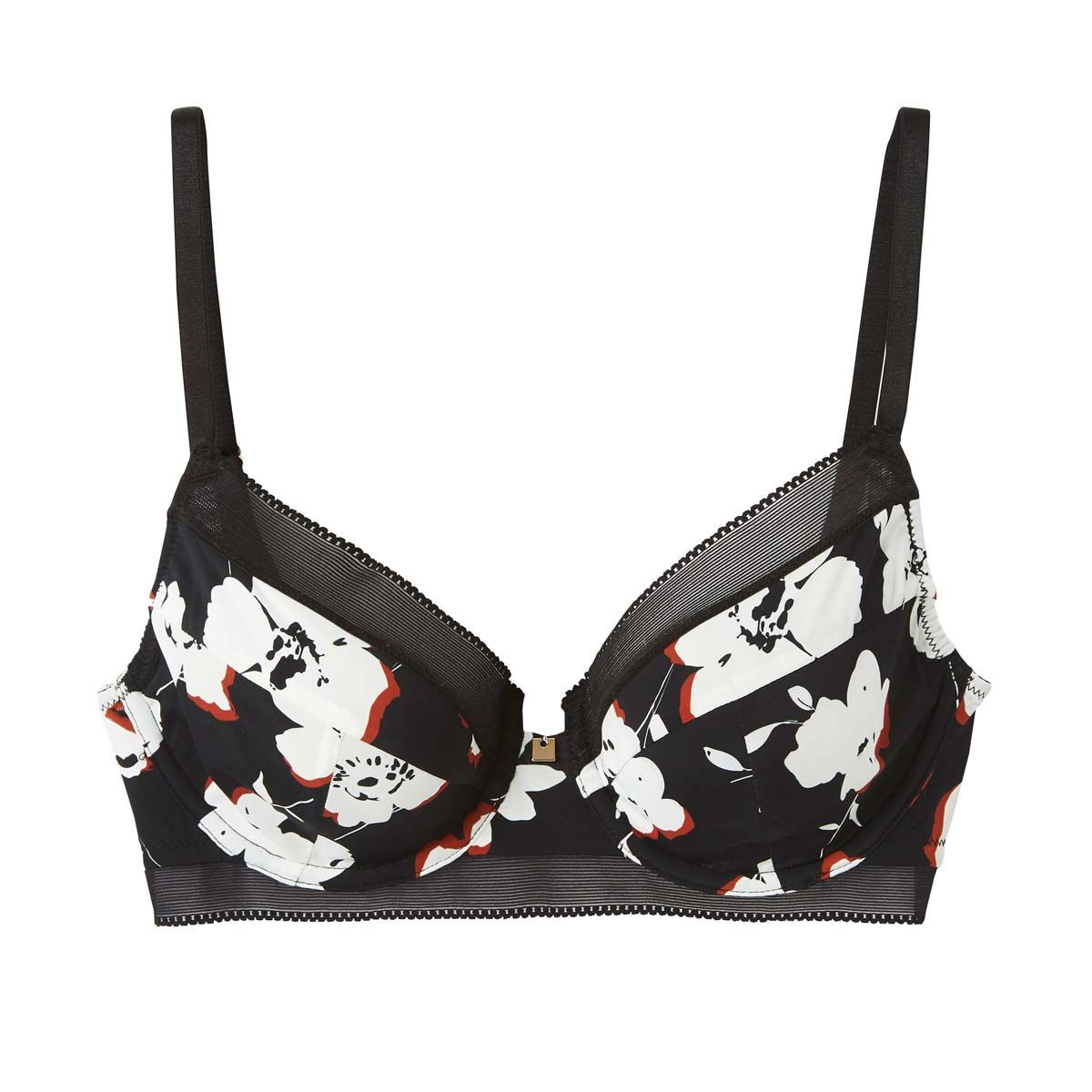 Soutien-gorge à armatures noir Cookie