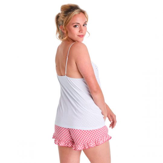 Top short blanc Jolie BB