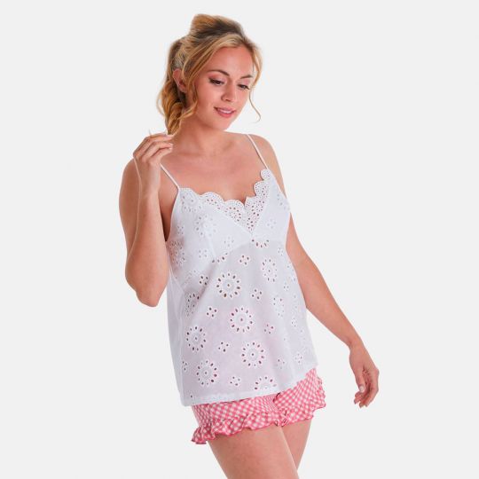 Top short blanc Jolie BB