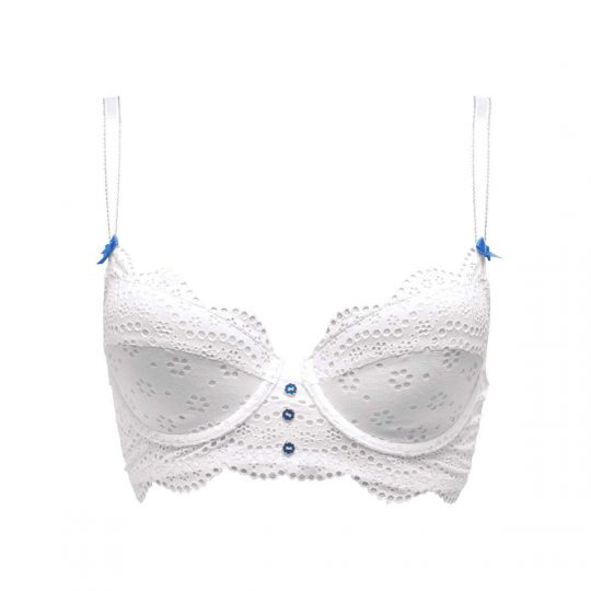 Soutien-gorge ampliforme blanc Faience