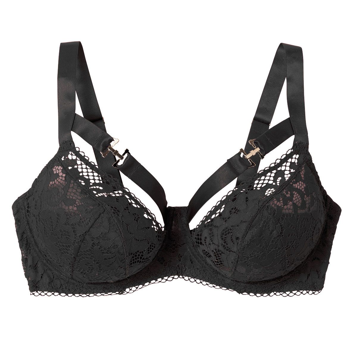 Soutien-gorge grand maintien noir Danger - Pomm'Poire - Modalova