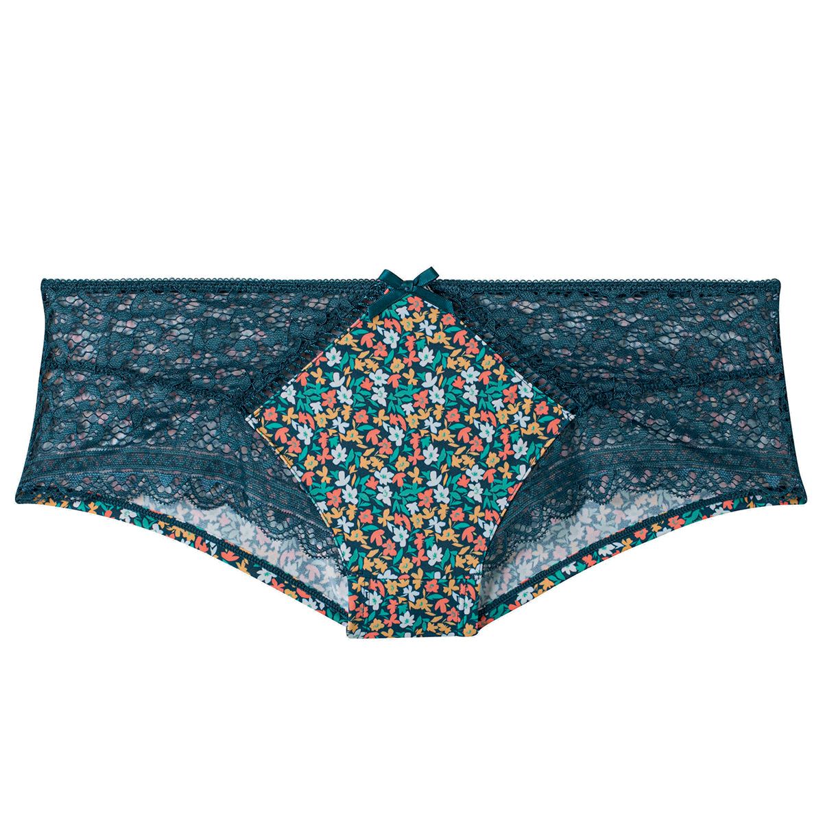 Shorty turquoise/orange Elena