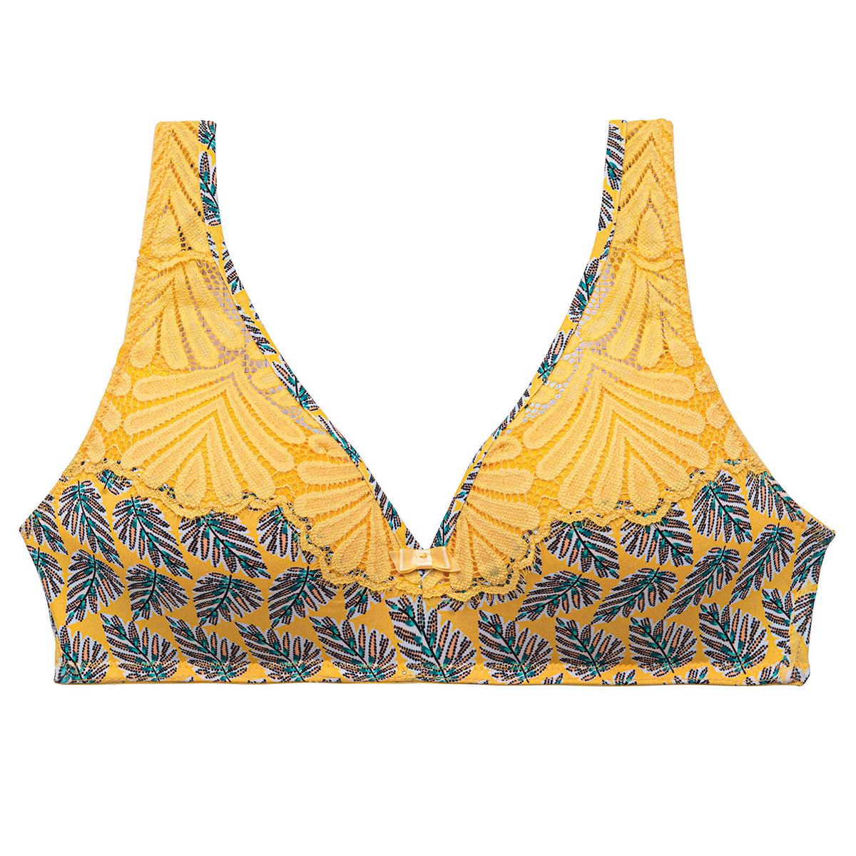 Soutien-gorge sans armatures coque souple jaune Turlututu - Pomm'Poire - Modalova