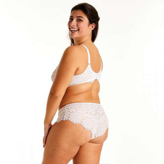 Soutien-gorge à armatures blanc Tsar