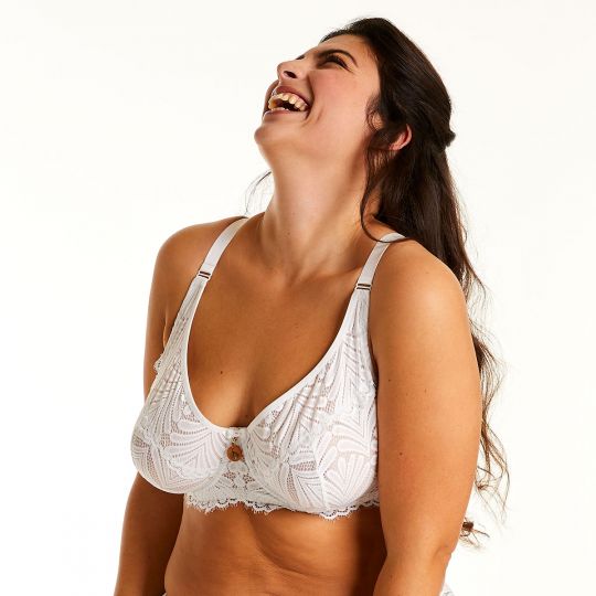 Soutien-gorge à armatures blanc Tsar