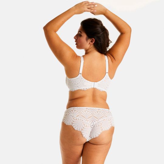Soutien-gorge à armatures blanc Tsar