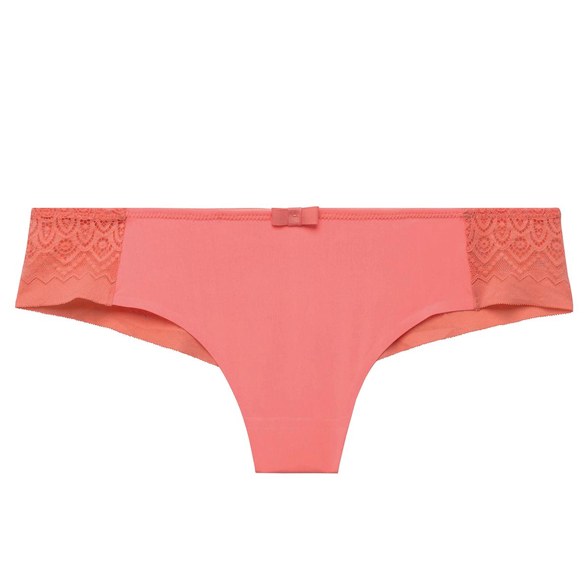 Tanga rose Gaufrette