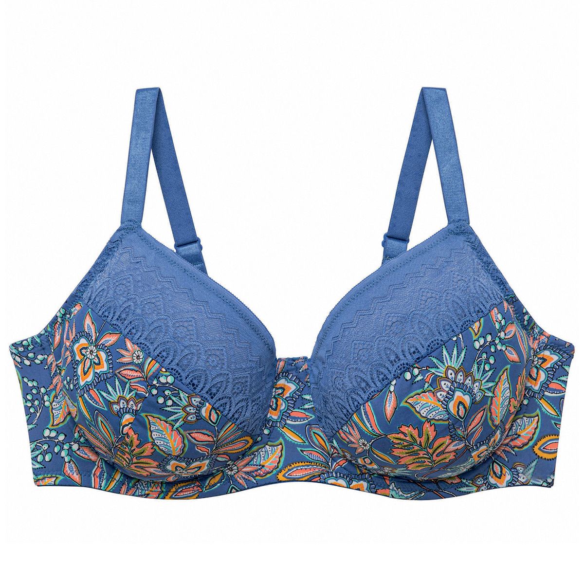 Soutien-gorge à armatures bleu Gazette