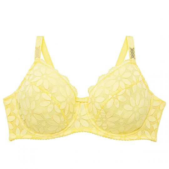 Soutien-gorge à armatures jaune Flamant Rose