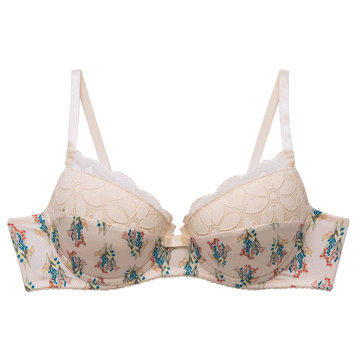 Soutien-gorge ampliforme coque moulée poudre Feeling